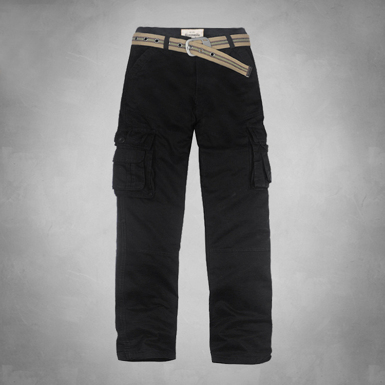 Abercrombie Fitch Hombres Chinos Pantalones Con Cinturón AF7431